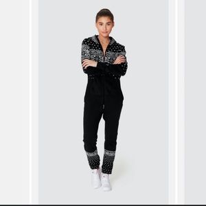 Onepiece Norway Black and White Nordic Onesie Jumpsuit
